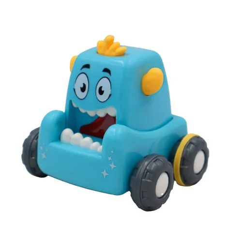 Image of Toybharat Press N Go Mini Monster Car |Multicolour |Push n Go | Mini Toy