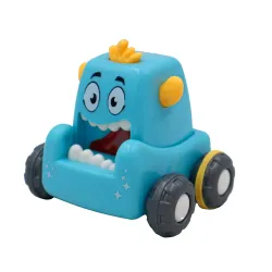 Toybharat Press N Go Mini Monster Car |Multicolour |Push n Go | Mini Toy