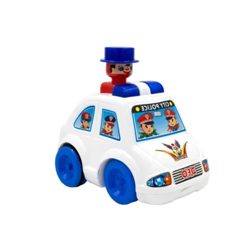 Image of ToyBharat Press N Go City Police Car – Realistic Multicolour Toy for Kids 1–6 Years, Safe, Fun & Durable