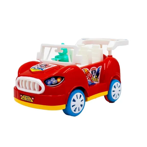 Image of ToyBharat Raja Car – Stylish Friction Travel Toy 