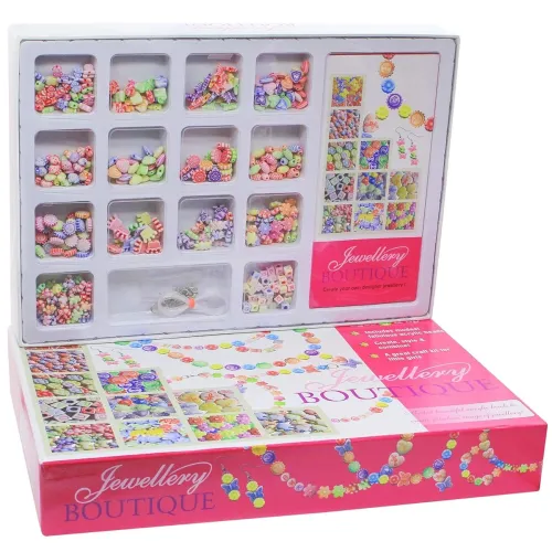 Image of Toy Cloud Plastic Acrylic Bead Jewelry Making Kit