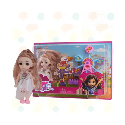 Image of ToyMagic Colourful Candy Doll I 6-inch Doll & Accessories 