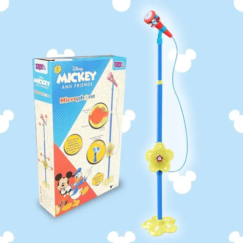 Image of ToyMagic Kids Karaoke Mic with Stand