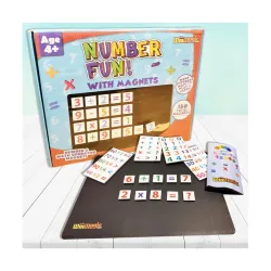 ToyMagic Magnetic Math Puzzle Set 150+ Pieces Kids