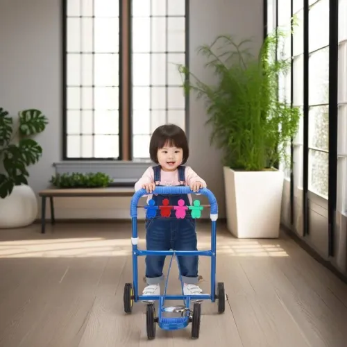 Image of ToyProfessor Baby Walker with Bell (Blue)