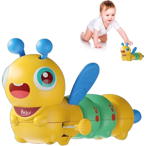 Image of Toysbuddy Wind-Up Caterpillar Crawling Toy 