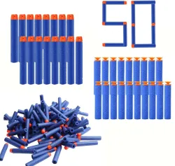 Toyshack Dart for guns Darts & Plastic Bullets (Blue)