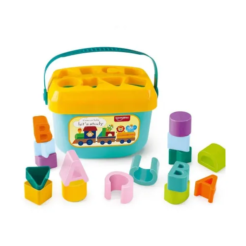Image of Toyshine Baby's First Shape Sorting Blocks Learning