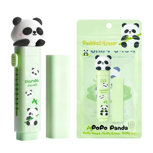 Image of Toyshine Cute Panda Push-Pull Eraser