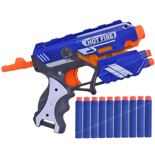 Image of Toyshine Foam Blaster Gun Toy with 10 Bullets