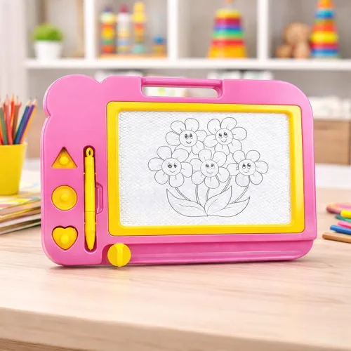 Image of Toyshine Magnetic Slate Toy | Easy-to-Use, Non-Toxic Writing & Drawing Board for Kids | Perfect for Learning to Write, R