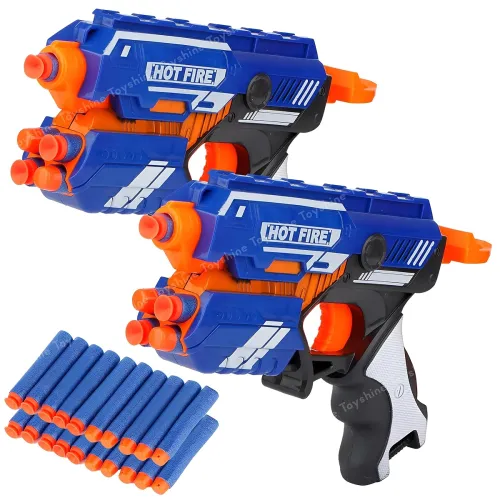 Image of Toyshine Pack of 2 Foam Blaster Gun 