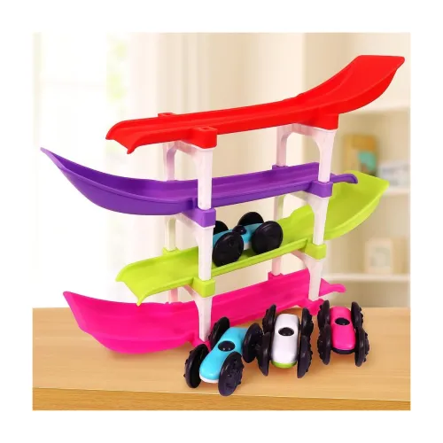 Image of Toyshine Racer Ramp Toy With 4 Cars