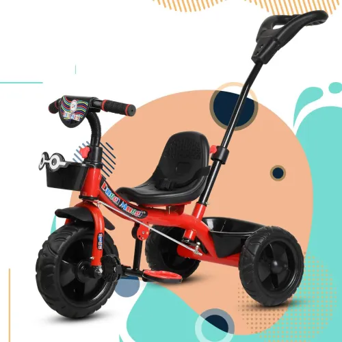 Image of TOYSHOPPEE Parental Handle Tricycle