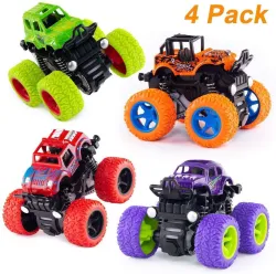 TOYSHUB 4WD Mini Monster Trucks (pack of 4)