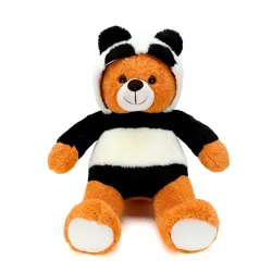 TOYTALES Hoodie Panda Teddy Bear
