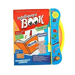 TOYTONIC Educational Talking Sound Book for Kids – Learn Alphabets, Numbers, Shapes & Phonics