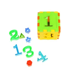 Toyzone My First Counting cubi-81401-block Game| Plastic Blocks| Learning Toy| Block Puzzle| Puzzle| Brick Game| Block T