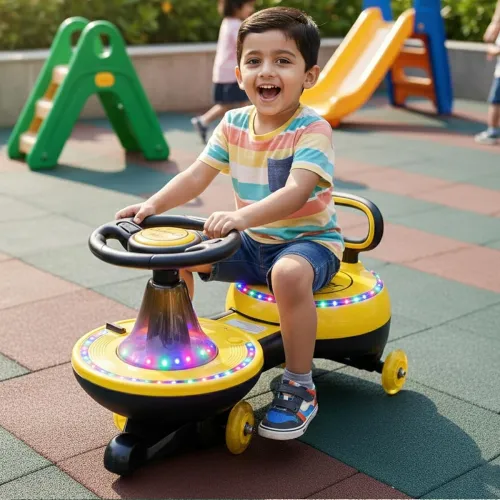Image of Toyzone Orbiter Electric Magic Car (Yellow)