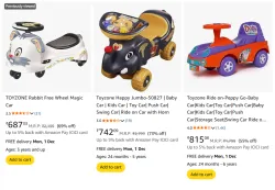 TOYZONE Rideons upto 73% Discount