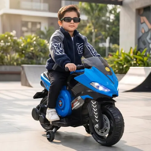 Image of Toyzone Speed Electric Bike 6V Rechargeable Bike with 4.5Ah Battery