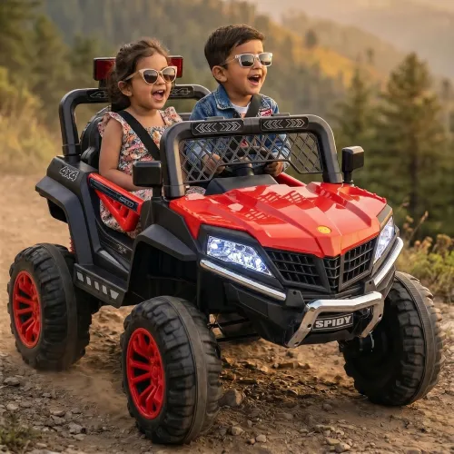 Image of Toyzone Spidy Electric Jeep 12V Ride-on