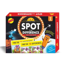 Toyzone Spot The Differences | Find The Difference Game | Brain Early Learner Educational Game | Great for Home, Road Tr
