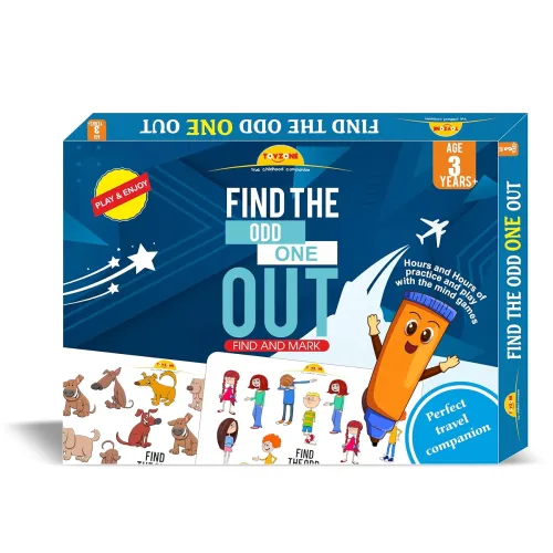 Image of Toy Zone Find The Odd One Out & Difference Educational Game