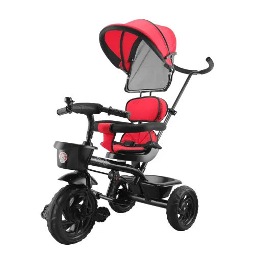Image of Toyzoy Maple Pro Max Kids Tricycle (2+ Yrs, Red) 