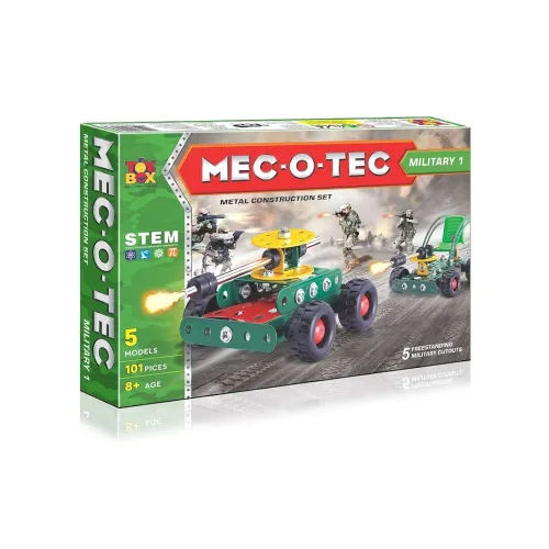 Image of Toyztrend MEC-O-Tec Military No.1 Construction Set for Kids