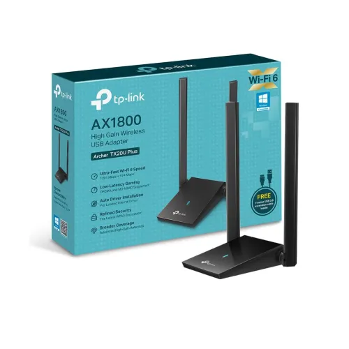 Image of TP-Link Archer TX20U Plus AX1800 WiFi 6 USB Adapter
