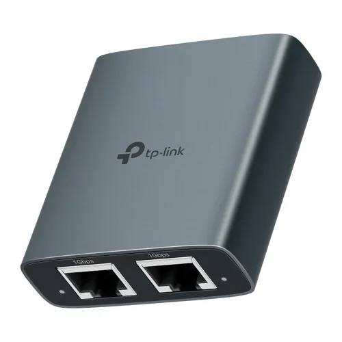 Image of TP-Link EH210 1 to 2 Gigabit Ethernet Splitter Network Switch,1000Mbps High-Speed, Plug and Play, LAN RJ45 Internet Spli