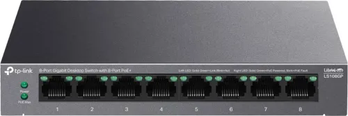 Image of TP-Link LS108GP 8-Port PoE+ Switch