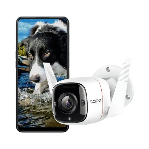 Image of TP-Link Tapo 3MP 1296p High Definition Outdoor CCTV Security Wi-Fi Smart Camera 
