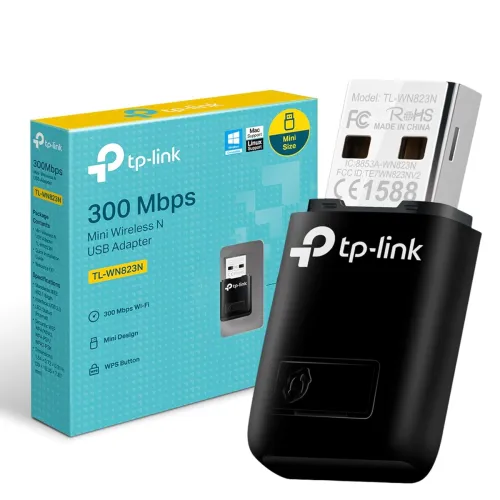 Image of TP-LINK TL-WN823N 300 Mbps Mini Wireless USB Wi-Fi Adapter