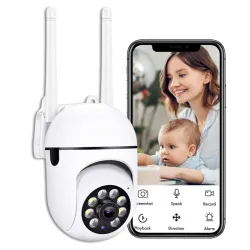 TP PLUS 4MP Smart WiFi PTZ Security Camera