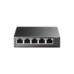 TP-LINK TL-SF1005LP 5-Port 10/100Mbps Fast Ethernet PoE Switch with 4 PoE+ Ports, 41W Power Budget, Desktop/Wall Mount, 
