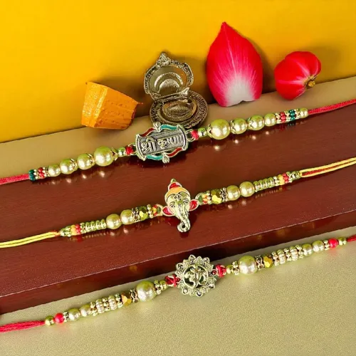 Image of Traditional Premium Rakhi Combo