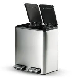 TRAMONTINA 2-in-1 Dual Compartment Dustbin 16L (8L+8L)