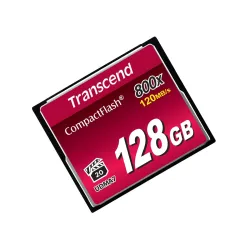 Transcend 128GB 800X Compact Flash Card (TS128GCF800)