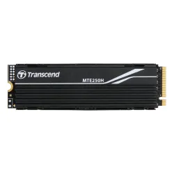Transcend 2TB MTE250H NVMe Gen4 SSD – 7100/6500MB/s, Aluminum Heatsink (TS2TMTE250H)