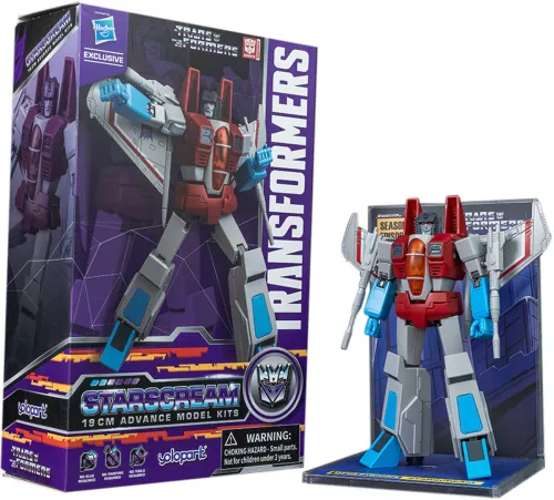 Image of TRANSFORMERS AMK Series W2 Generation One Starscream Action Figure, 