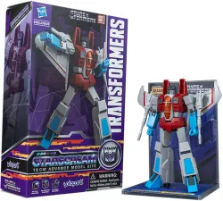 TRANSFORMERS AMK Series W2 Generation One Starscream Action Figure, Age 15+ (Multicolor)