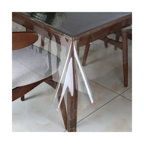 Image of Homerz Premium 6 to 8 Seater Transparent Thick Table Cover,