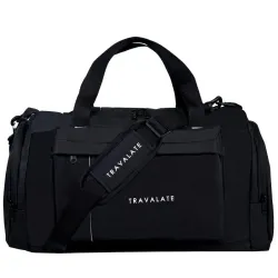 TRAVALATE 45L Ultra-Light Travel Duffle Luggage Bag Organizer - Black