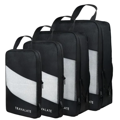 Image of Travalate® Pack of 4 Pcs Compression Packing Cubes