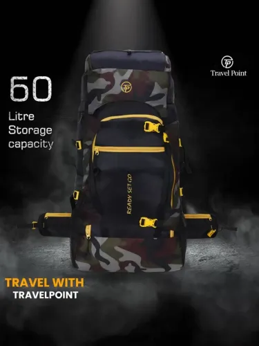 Image of TRAVEL POINT  WATERPROOF TREKKING BAG