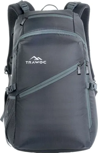 Image of TRAWOC Large 40 L Laptop Backpack VIPER 40L Travel Casual Laptop Bag for All Occasions Unisex (Grey)