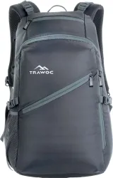 TRAWOC Large 40 L Laptop Backpack VIPER 40L Travel Casual Laptop Bag for All Occasions Unisex (Grey)
