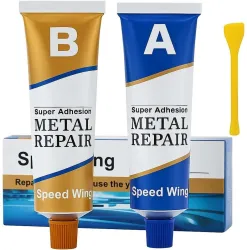 Trend Setter Speed Wing Metal Repair Glue A&B – Strong Adhesive for Metal Casting & Repairs Adhesive (100 g)